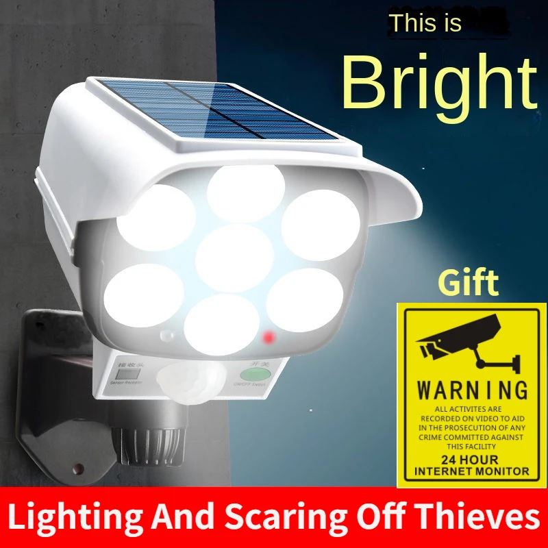 Smart Garden Light - Luz solar ao ar livre sensor