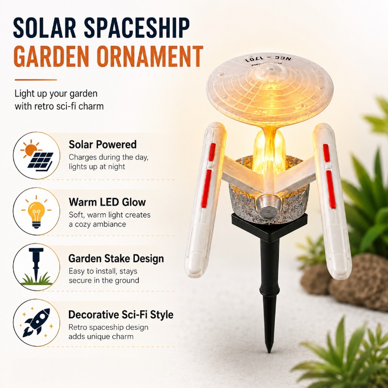 Luz de Jardim Solar Star Trek  - Smart Garden Light avaliação e preço