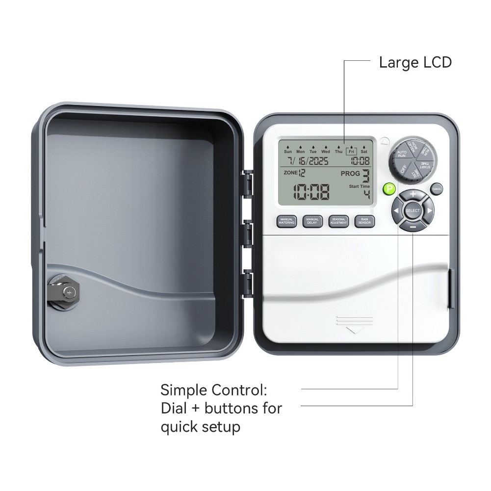 Controlador de irrigação progr - Smart Garden Watering avaliação e preço