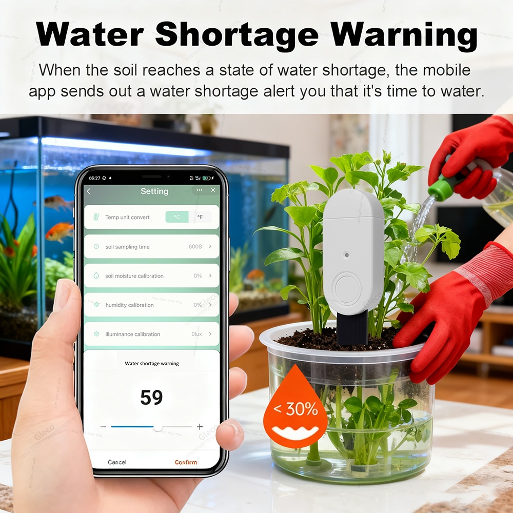 Sensor de Solo Zigbee para Fer - Smart Garden Light avaliação e preço