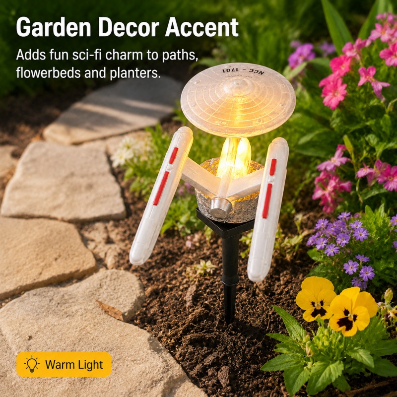 Luz de Jardim Solar Star Trek  - Smart Garden Light avaliação e preço