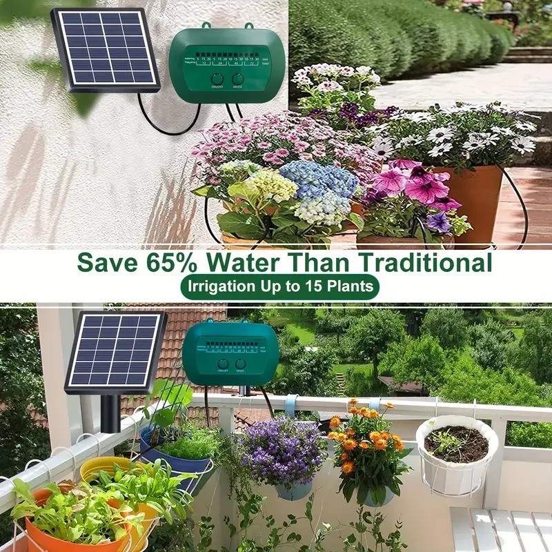Kit de irrigação solar intelig - Smart Garden Watering avaliação e preço
