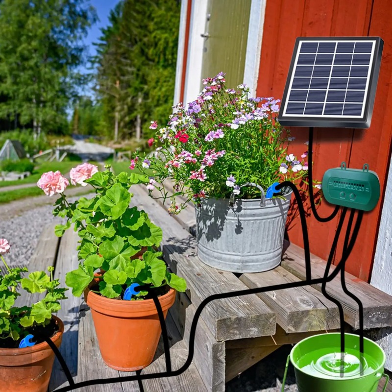 Kit de irrigação solar intelig - Smart Garden Watering avaliação e preço