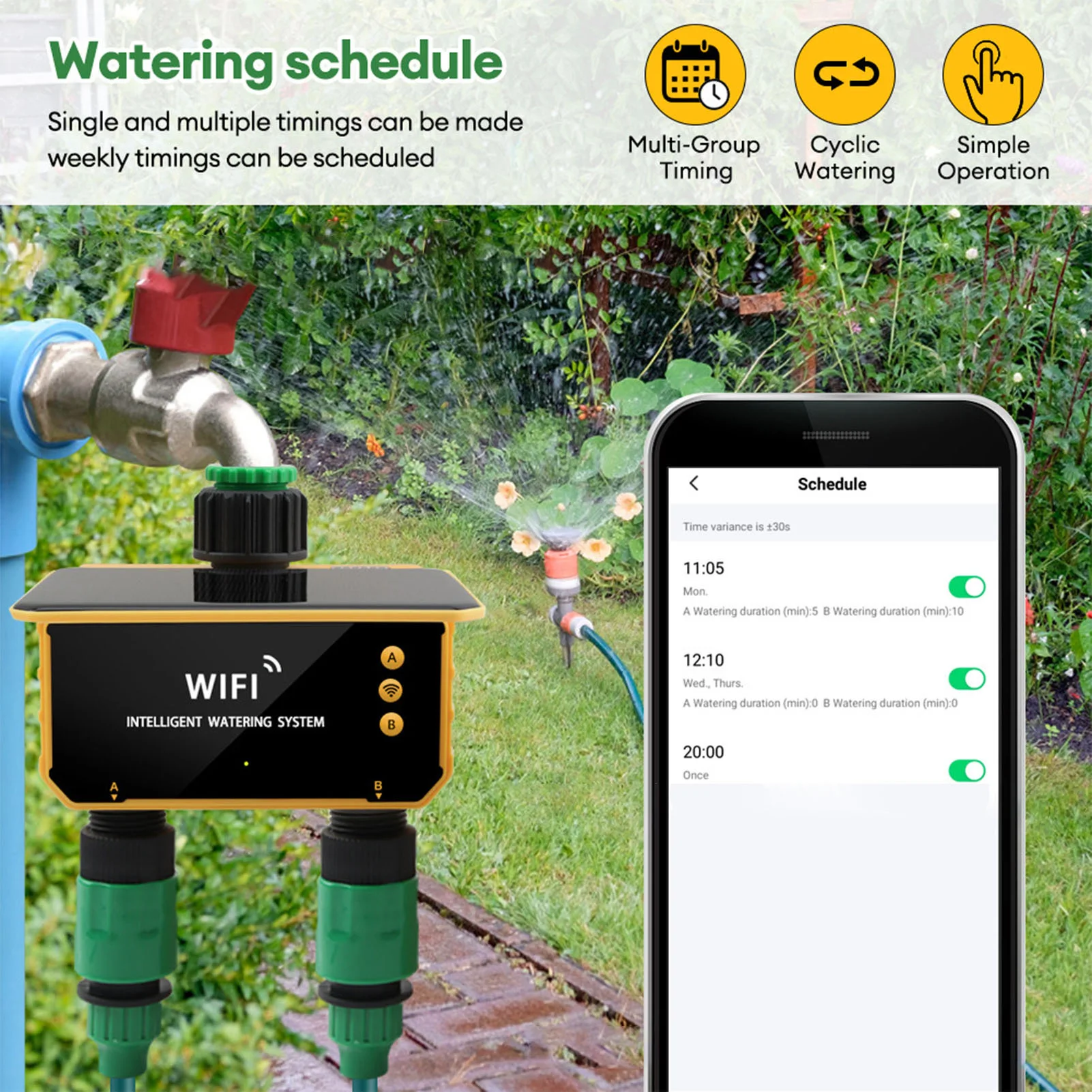 Temporizador de Irrigação Sola - Smart Garden Watering avaliação e preço